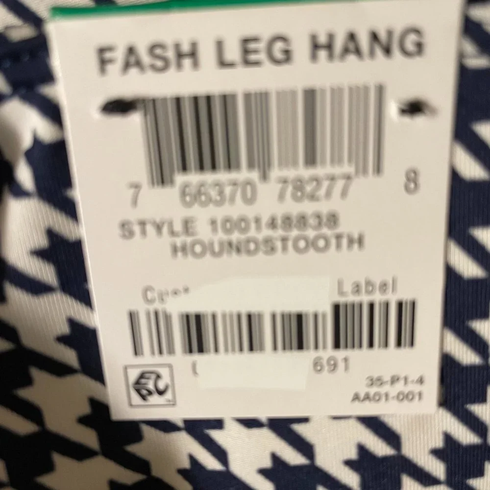 I.N.C. INTERNATIONAL CONCEPTS Houndstooth Compression Leggings LARGE (310) - Picture 5 of 6